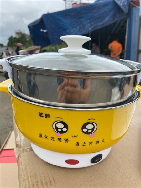 Nồi lẩu 24 cm có khay hấp