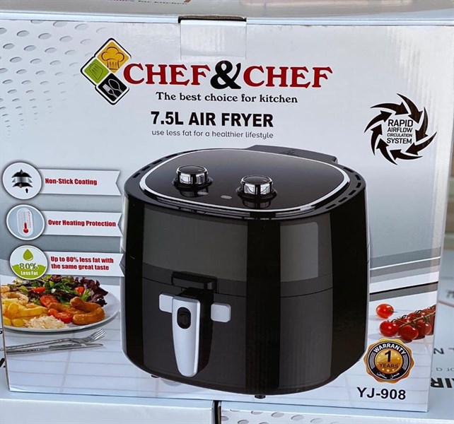 Nồi chiên không dầu chef 7,5 lít