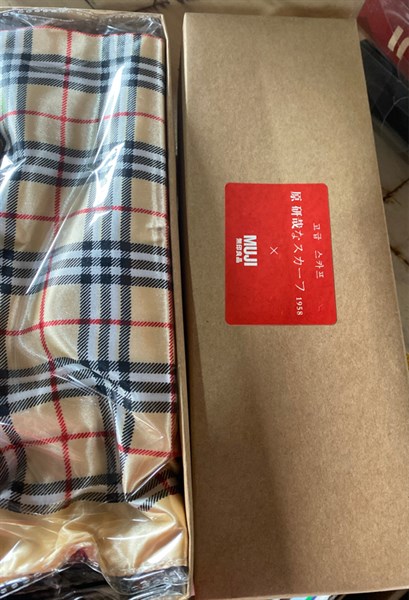 Khăn hộp muji