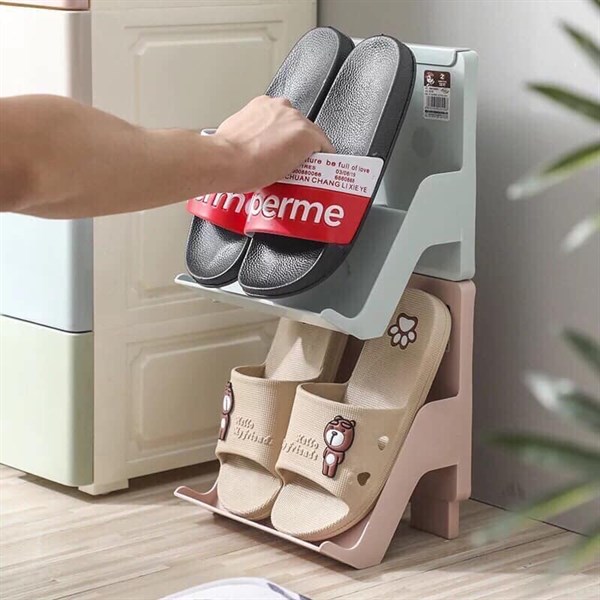 Kệ để giầy kiểu mới 2 tầng