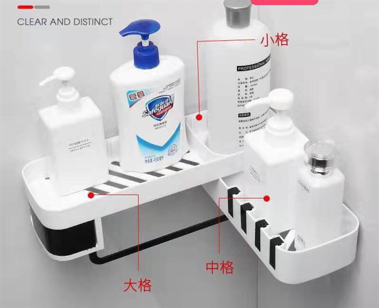 Kệ góc nhựa xoay được