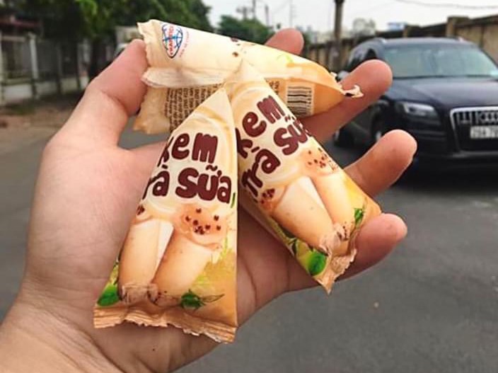 Kem trà sữa túi ( 1 sét 30 chiếc )