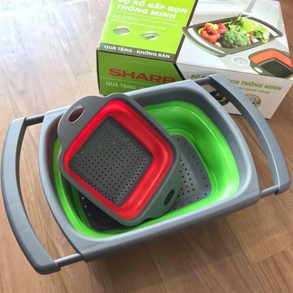 Rổ gấp gọn sharp