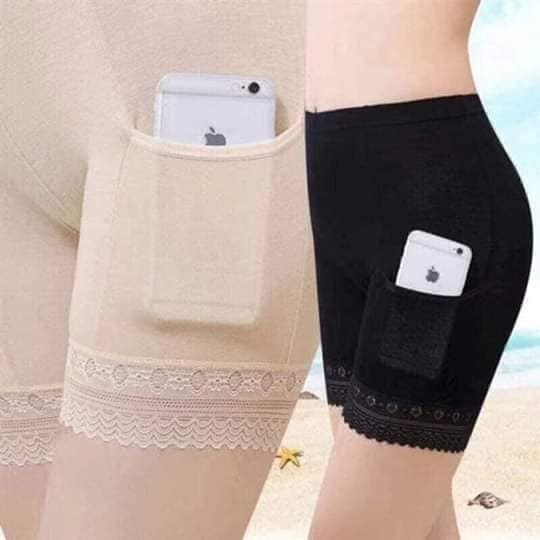 Quần đùi váy có túi đựng điện thoại