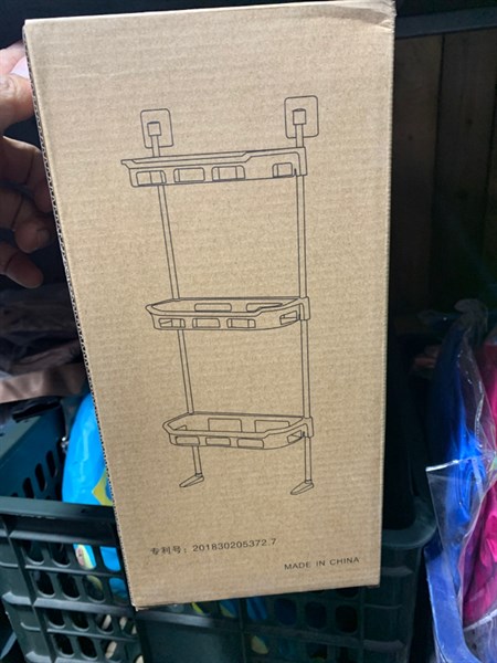 Kệ trên bồn cầu 3 tầng