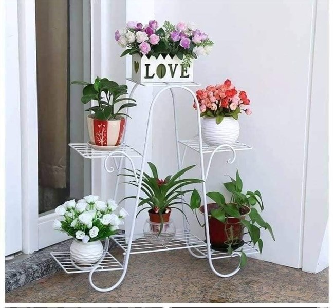 Kệ hoa 6 tầng sắt