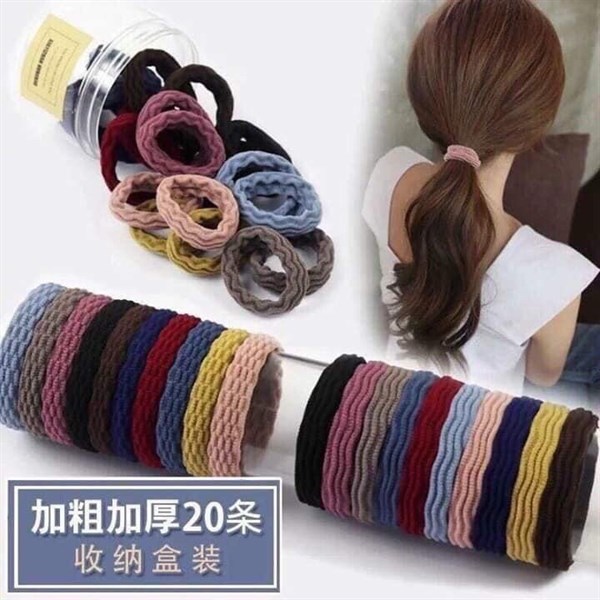 Hộp dây buộc tóc to 20