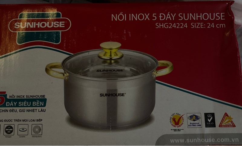 Nồi 5 đáy 24cm ( Shg24224 )