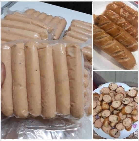 Xúc xích gà nấm ( 2 túi = 1kg )