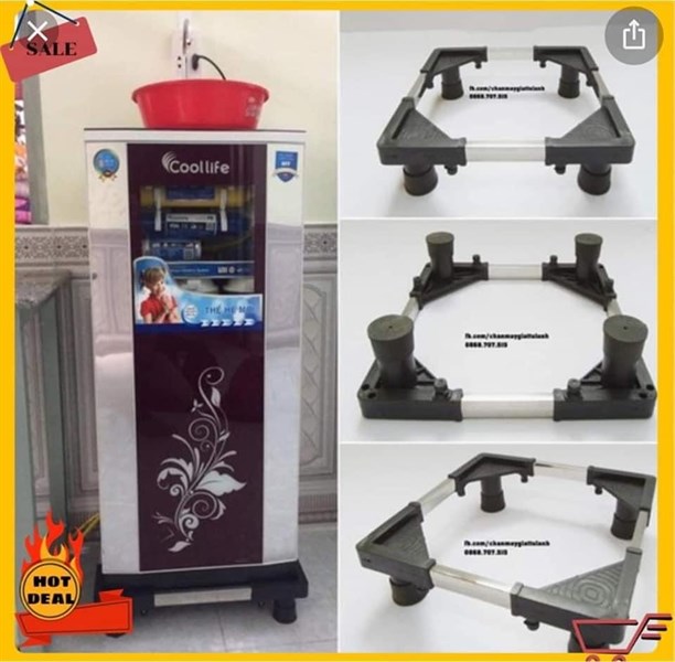Kê chân máy lọc nước