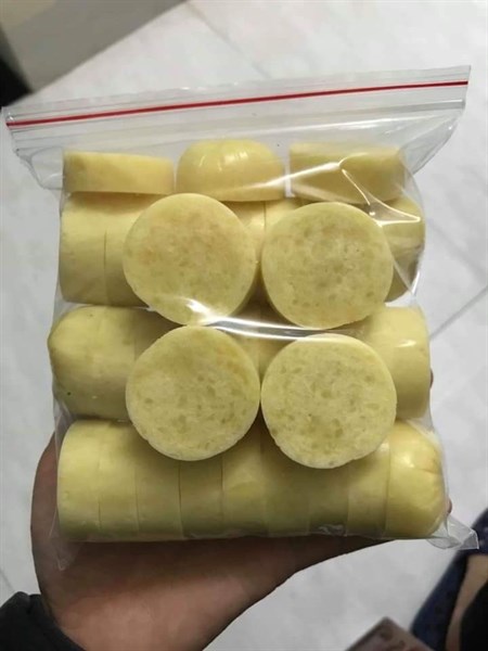 Xôi chiên cắt khúc