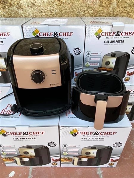 Nồi chiên không dầu chef 5,5 lít