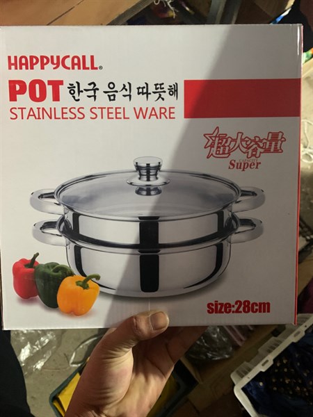 Nồi hấp 2 tầng