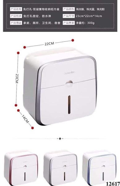 Hộp giấy mới 2 tầng