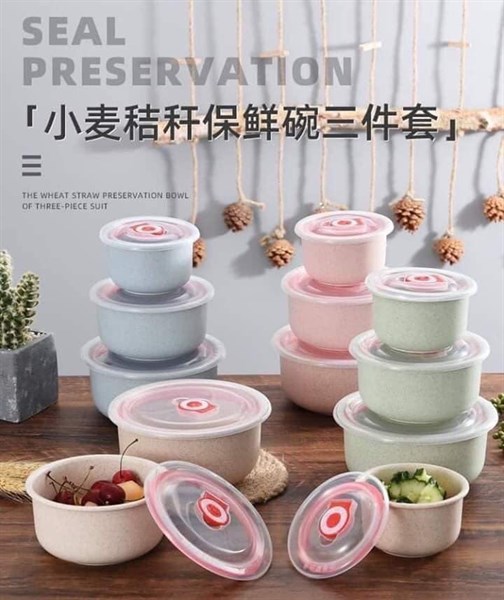 Bộ 3 bát hút chân không lúa mạch