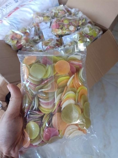 Phồng tôm rau củ ( 1kg 5 túi )