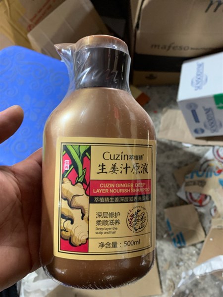 Dầu gội gừng