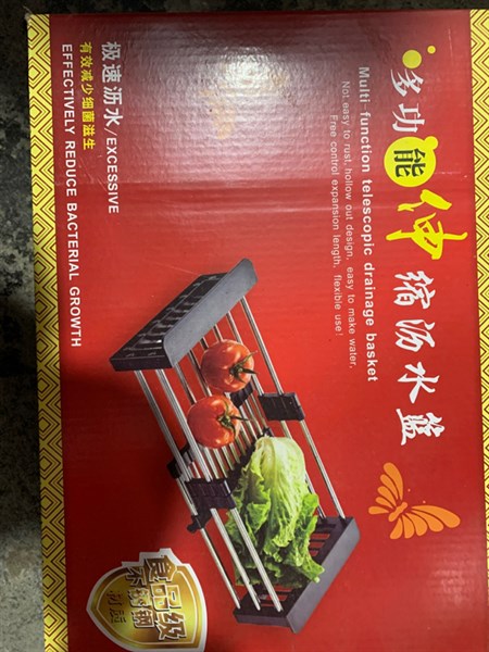 Giá nhôm để bồn rửa bát