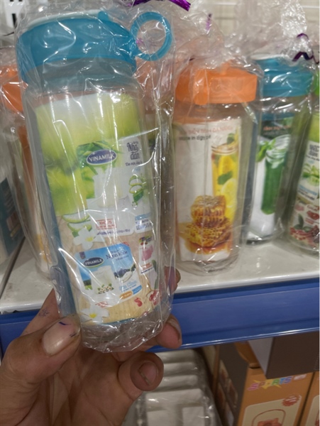 Bình nước thuỷ tinh vinamil KM