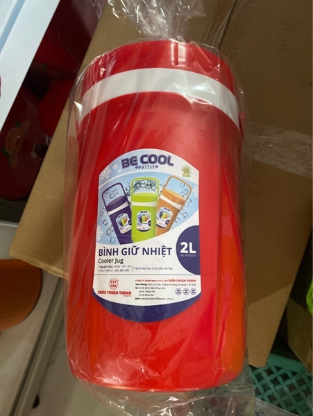 Bình giữ nhiệt 2L CTT BE COOL