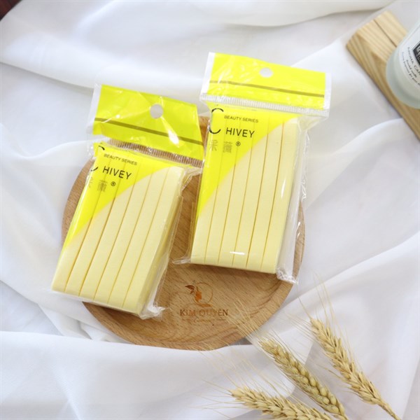 BÔNG NỞ RỬA MẶT CHIVEY GÓI 12 MIẾNG