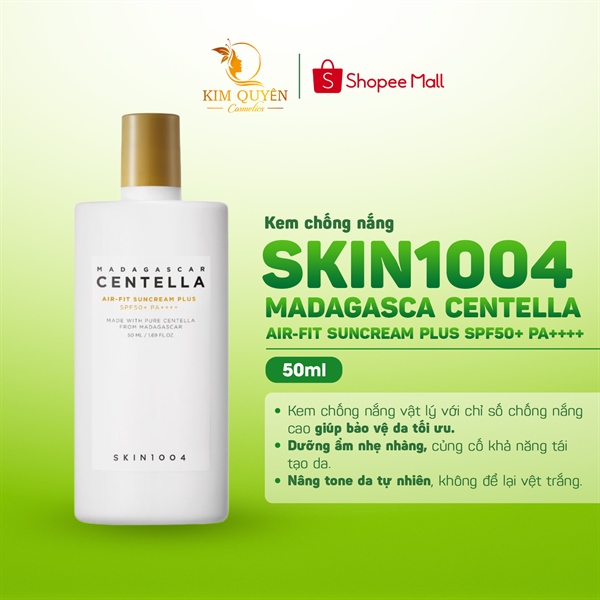KEM CHỐNG NẮNG SKIN 1004 50ML