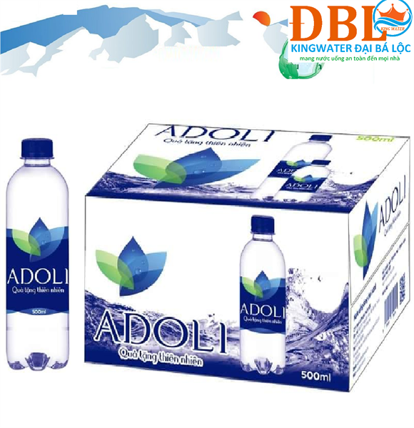 NƯỚC SUỐI TINH KHIẾT ADOLI 500ML