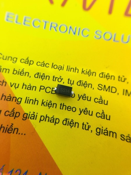 1N5819 SS14-SMA Diode schottky 1A 40V DO-214AC