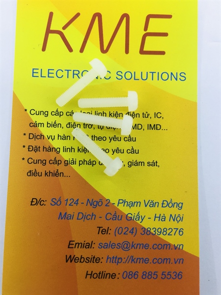 Vít nhựa M3 15mm