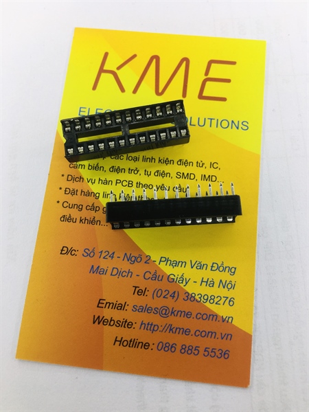 Đế IC 24 chân loại dẹt hẹp