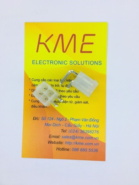 Header 4.2mm 4P 2x2P chân cong 5569