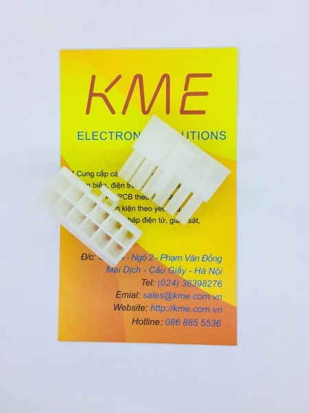 Header 4.2mm 12P 2x6P đực 5557