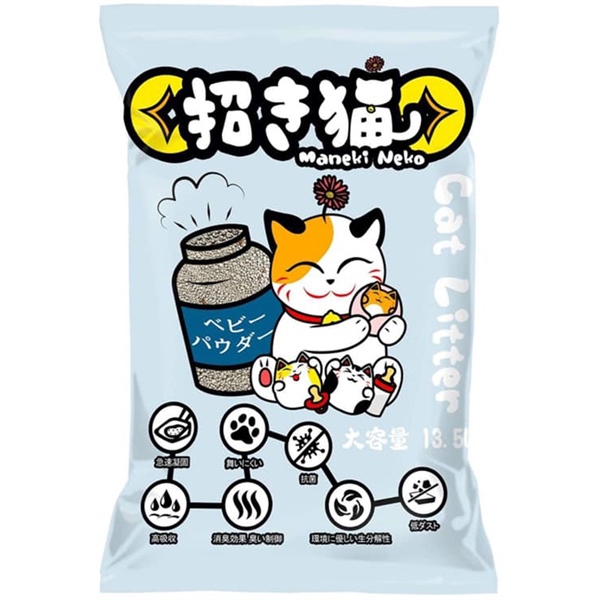 Cát đất sét Maneki Neko 5L