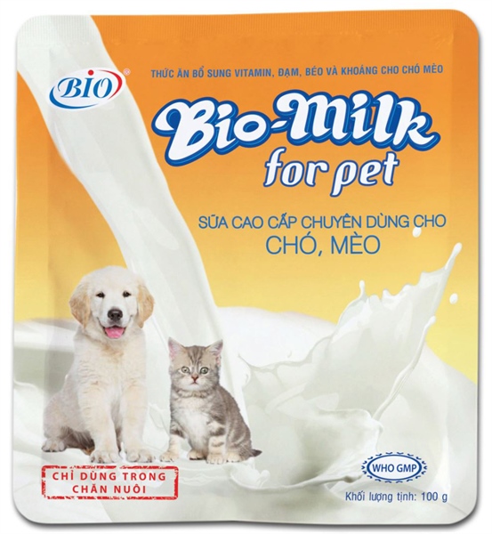 Sữa Bio-Milk cho chó mèo 100g