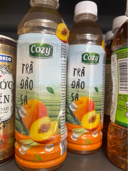 Trà đào sả Cozy