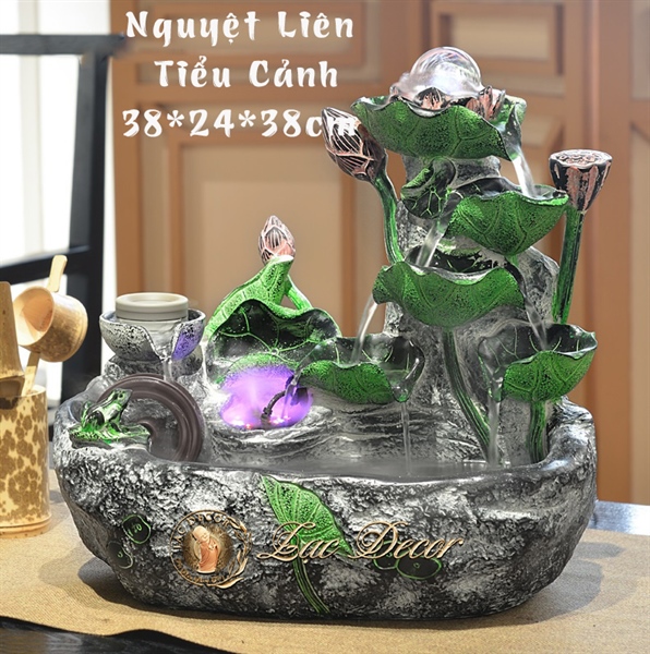 Nguyệt Liên Tiểu Cảnh ( Lớn ) 38*24*38cm