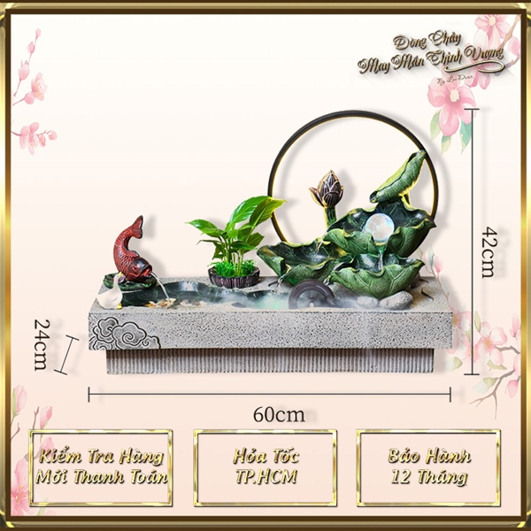 Liên Hoa Bát Bửu 60*24*42cm