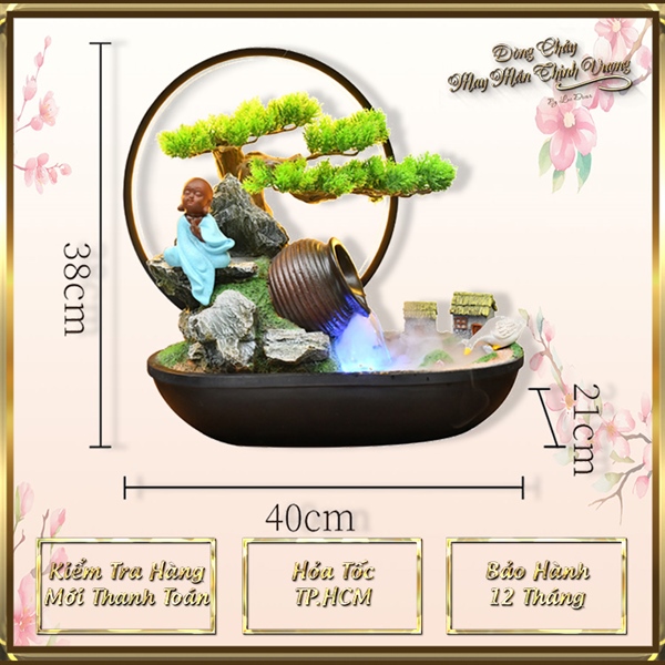 Chú Tiểu An Lạc 40*21*38cm