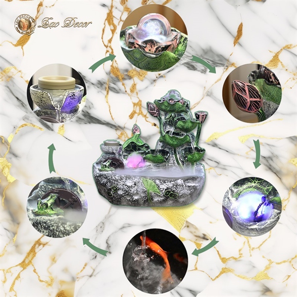 Nguyệt Liên Tiểu Cảnh ( Nhỏ ) 28*19*28cm