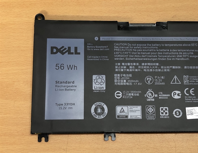 Pin Latop dell 56W model 33YDH