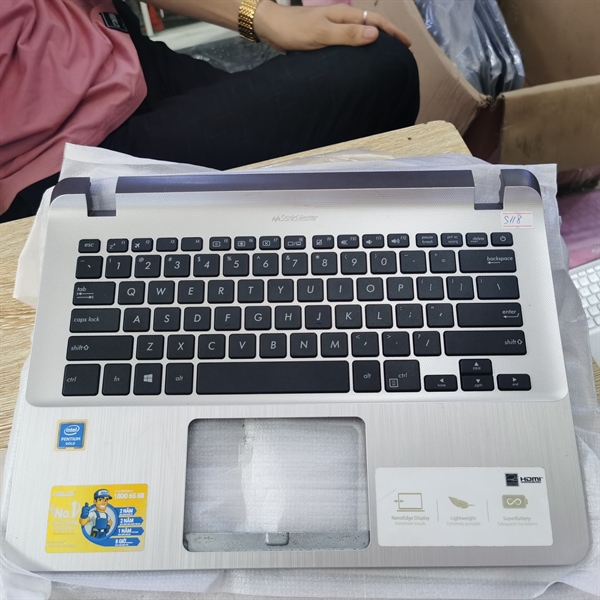 Mặt C Asus X409FA ( màu trắng + Xám ) new