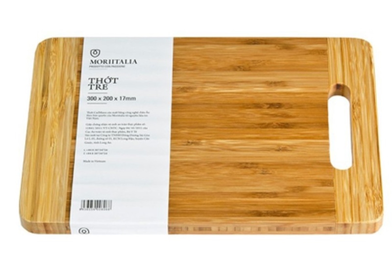Thớt tre tự nhiên Moriitalia NB77 30x20x1.7 - THOT00008068