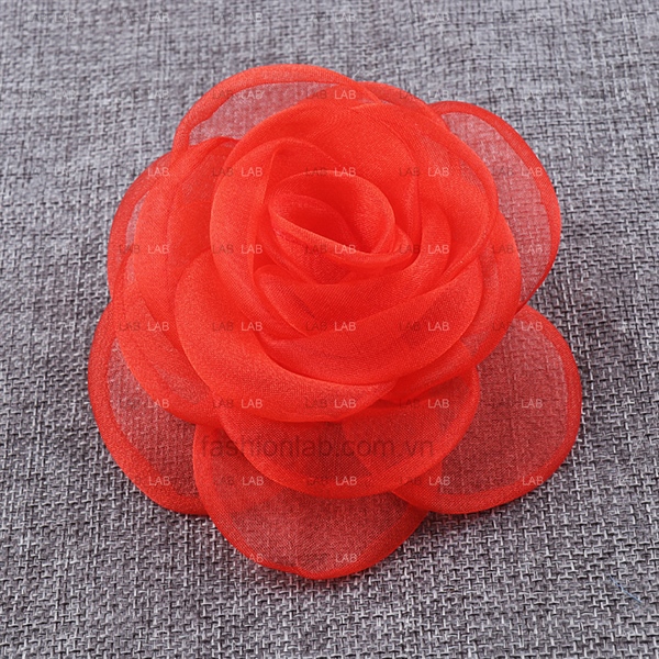 Hoa hồng voan kính 5-7cm #020901 #TH