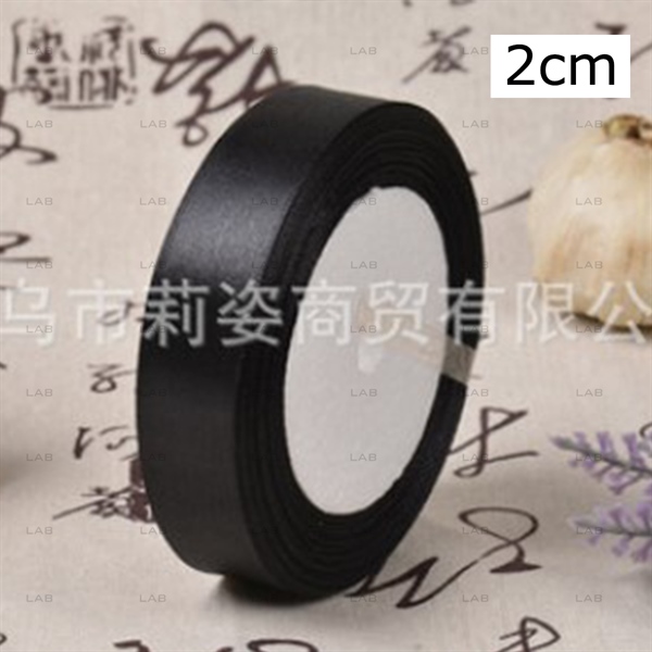Ruy băng satin bản 2cm gói quà, làm nơ, hoa, thủ công trang trí #020602