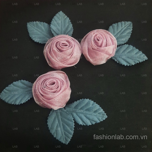 Nụ hồng vải organza #020901 #TH