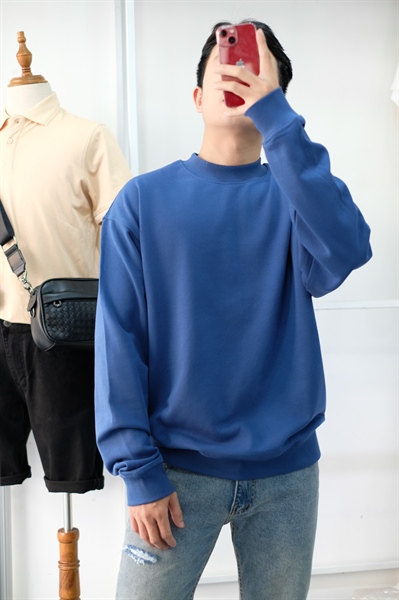 Sweater nỉ trơn Liam
