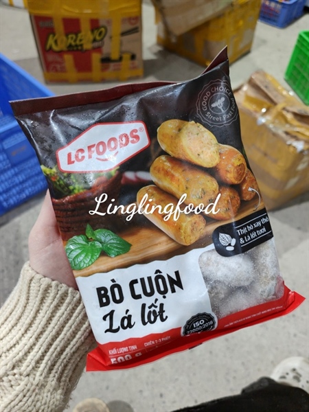 Bò Cuộn Lá Lốt LC 500Gr (T)
