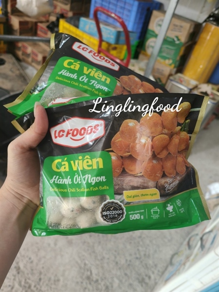 Cá Viên Hành Ớt Ngon LC 500Gr 80V (T)