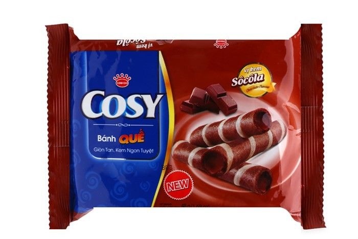 Hộp Bánh Quế Socola Cosy 132Gr
