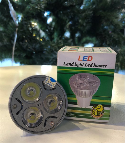 Bóng Led chén 3w MR11 vàng L1